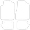 Tailored Car Mats Chrysler SEBRING Cabrio (Left Hand Drive) (from 2001 to 2006)