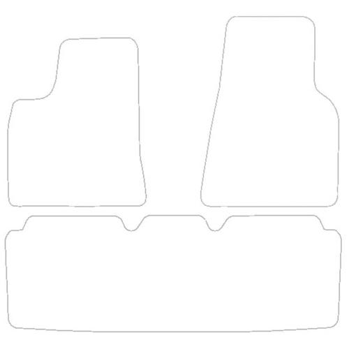 Tailored Car Mats Tesla Model S (Left Hand Drive) (from 2012 onwards)