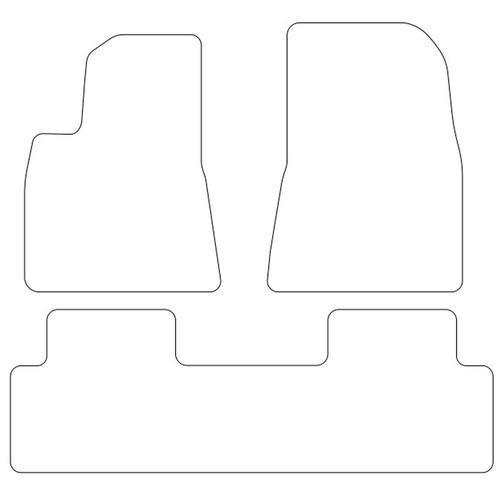 Tailored Car Mats Tesla Model 3 (Left Hand Drive) (from 2017 onwards)