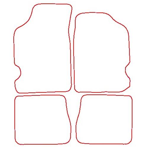 Tailored Car Mats Citroen SAXO (Facelift) (from 2000 to 2003)