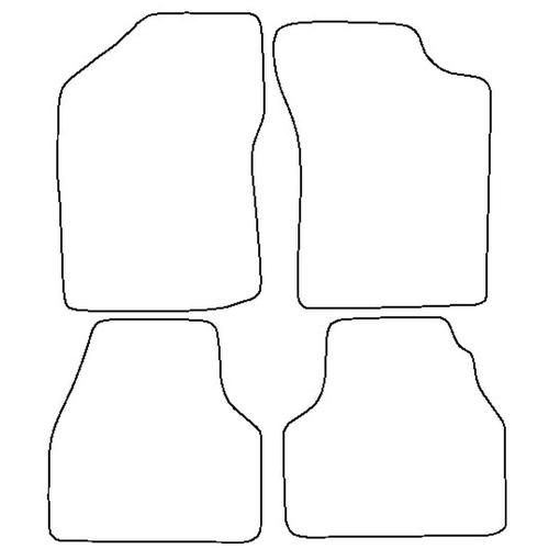Tailored Car Mats Citroen SYNERGIE (from 1995 to 2002)