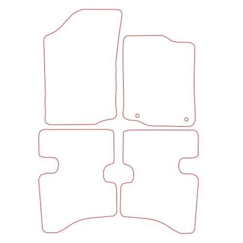 Tailored Car Mats Citroen C1 (TWO Fixings Driver) (from 2005 to 2014)