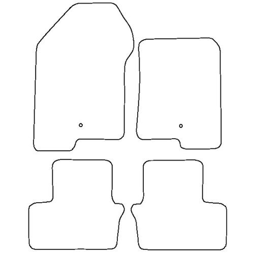 Tailored Car Mats Dodge CALIBER (from 2006 to 2009)