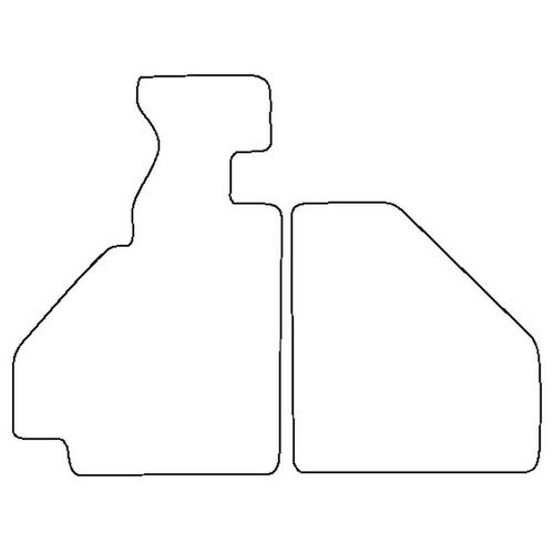 Tailored Car Mats Ferrari 348 (Left Hand Drive) (from 1989 to 1994)