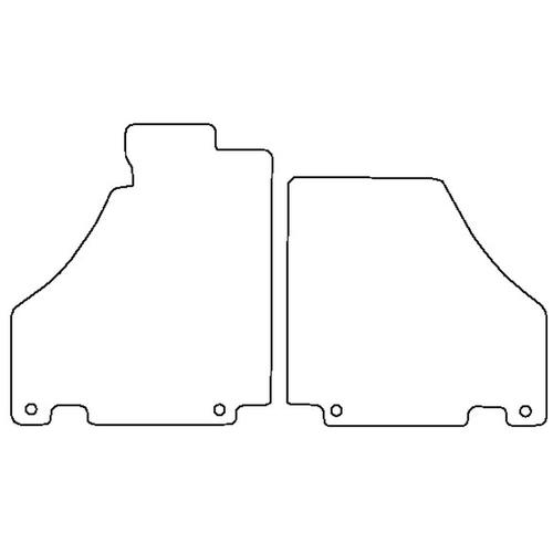 Tailored Car Mats Ferrari 360 MODENA with Sport Seats (Left Hand Drive) (from 1999 to 2005)