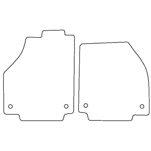Tailored Car Mats Ferrari 458 (Left Hand Drive) (from 2010 to 2015)