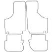 Tailored Car Mats Fiat 500 (from 1968 to 1972)