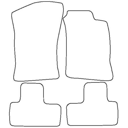 Tailored Car Mats Fiat Coupé (from 1994 to 2000)