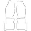 Tailored Car Mats Fiat CROMA (from 1987 to 1994)