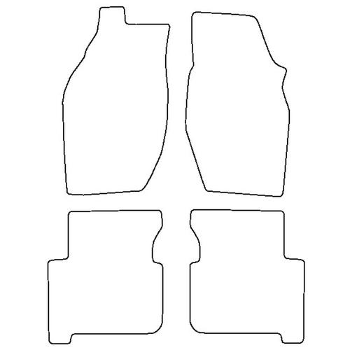 Tailored Car Mats Fiat CROMA (from 1987 to 1994)