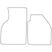 Tailored Car Mats Fiat X-19 (from 1974 to 1988)