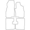 Tailored Car Mats Fiat PUNTO GrandE (from 2006 to 2009)