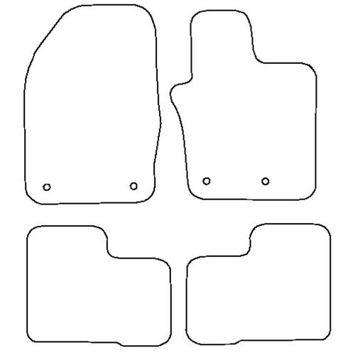 Tailored Car Mats Fiat 500X (from 2014 onwards)