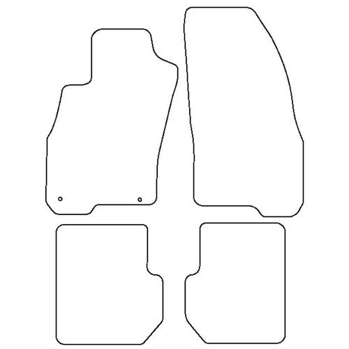 Tailored Car Mats Fiat PUNTO EVO (Left Hand Drive) (from 2009 to 2012)