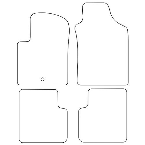 Tailored Car Mats Fiat 500 (Left Hand Drive) (from 2014 onwards)