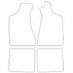 Tailored Car Mats Ford ESCORT MK1 / MK2 Automatic (from 1968 to 1980)