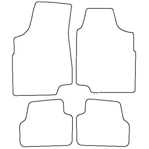 Tailored Car Mats Ford ESCORT MK7 (from 1997 to 2000)