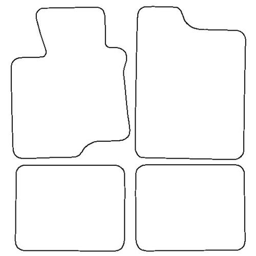 Tailored Car Mats Ford F150 (Left Hand Drive) (from 2001 to 2004)