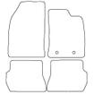 Tailored Car Mats Ford FIESTA MK6 (from 2002 to 2008)