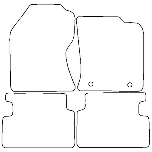 Tailored Car Mats Ford FOCUS (from 2002 to 2004)