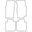 Tailored Car Mats Ford GRANADA (from 1986 to 1993)