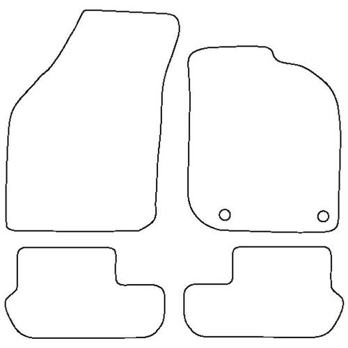 Tailored Car Mats Ford KA 1st Generation (from 1996 to 2008)