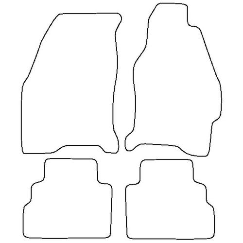 Tailored Car Mats Ford MONDEO MK1 / MK2 (from 1992 to 2000)