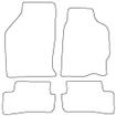 Tailored Car Mats Ford PROBE (from 1994 to 1998)