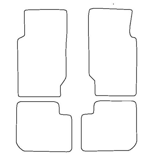 Tailored Car Mats Ford SIERRA (from 1983 to 1988)