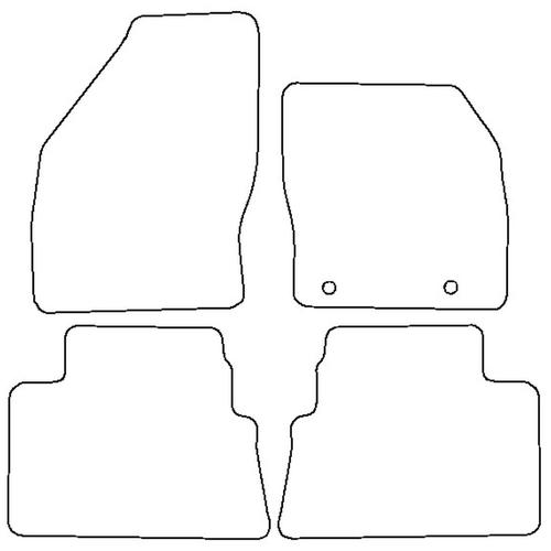Tailored Car Mats Ford KUGA (from 2008 to 2012)