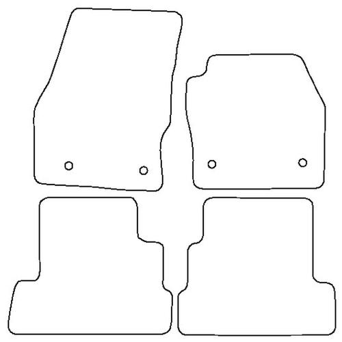 Tailored Car Mats Ford KUGA (from 2015 to 2019)