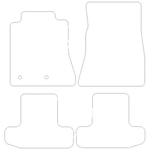 Tailored Car Mats Ford MUSTANG Left Hand Drive (6TH Generation) (Left Hand Drive) (from 2015 onwards)