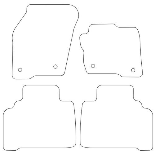 Tailored Car Mats Ford GALAXY MK4 (from 2015 onwards)