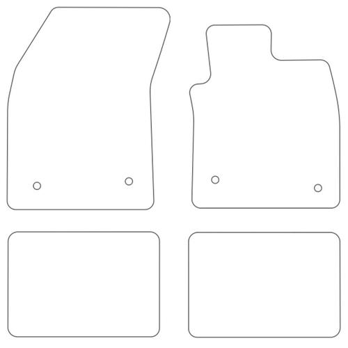 Tailored Car Mats Ford FOCUS MK4 Manual (from 2018 onwards)