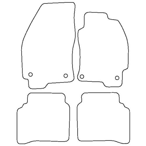 Tailored Car Mats Ford MONDEO MK3 (from 2000 to 2007)