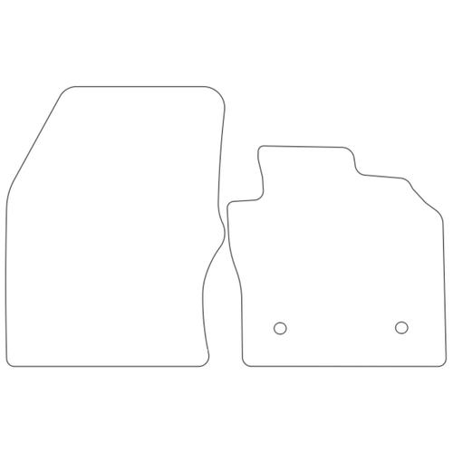 Tailored Car Mats Ford TRANSIT CONNECT (Driver Fixings Only) (from 2014 to 2016)