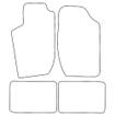 Tailored Car Mats Alfa Romeo 164 (Left Hand Drive) (from 1988 to 1998)
