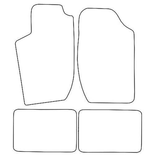 Tailored Car Mats Alfa Romeo 164 (Left Hand Drive) (from 1988 to 1998)
