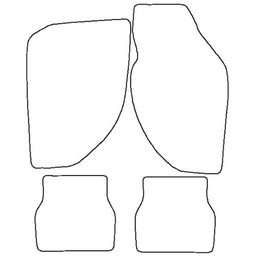 Tailored Car Mats Alfa Romeo 166 (from 1999 to 2003)