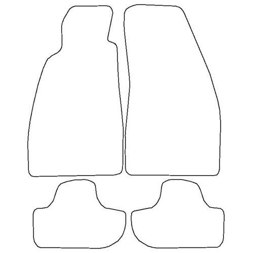 Tailored Car Mats Alfa Romeo GTV / SPIDER (Left Hand Drive) (from 1996 to 2003)