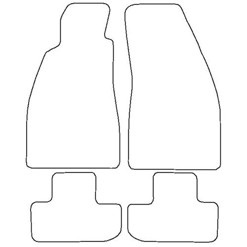 Tailored Car Mats Alfa Romeo GTV (Left Hand Drive) (from 1996 to 2005)