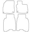 Tailored Car Mats Honda CIVIC 5DR (from 2008 to 2011)
