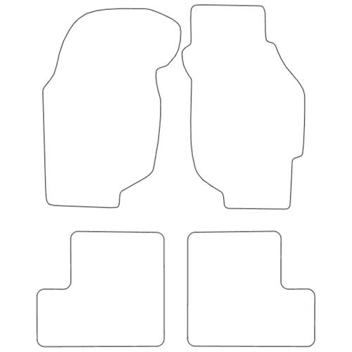 Tailored Car Mats Honda CONCERTO (from 1989 to 1995)
