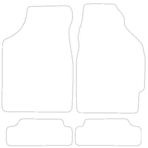 Tailored Car Mats Honda CRX INC CAMM TAIL (from 1988 to 1991)