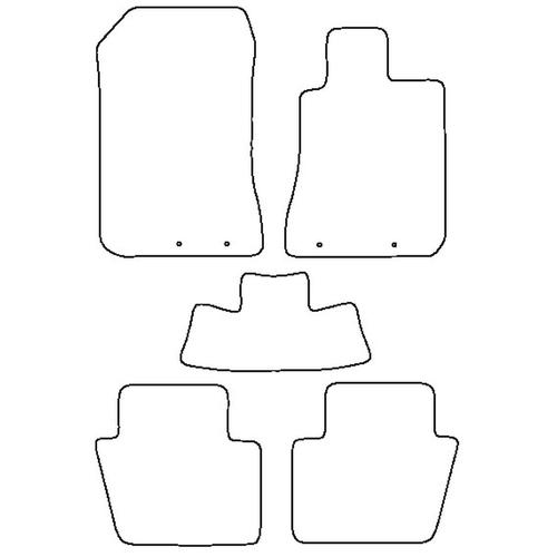 Tailored Car Mats Honda LEGEND (from 2004 to 2012)