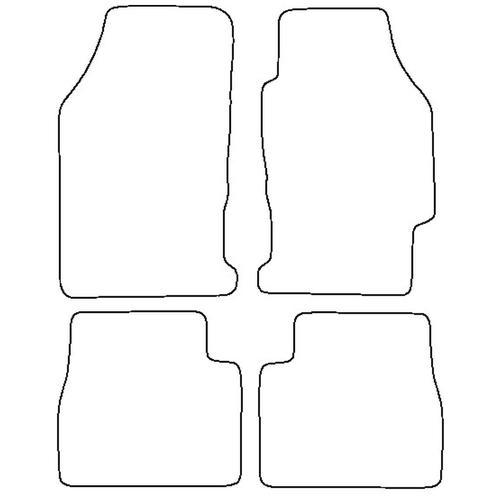 Tailored Car Mats Honda LEGEND 2 (from 1991 to 1995)