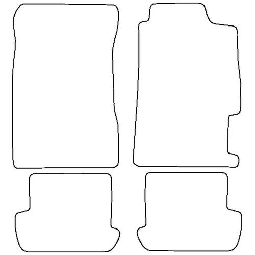 Tailored Car Mats Honda PRELUDE (from 1983 to 1992)