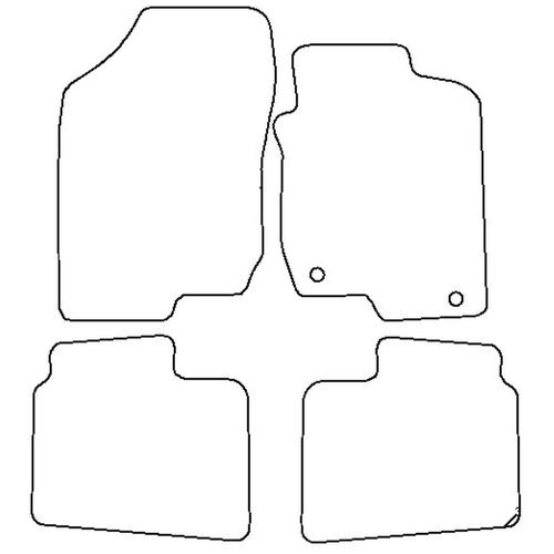 Tailored Car Mats Kia MAGENTIS (from 2006 to 2010)