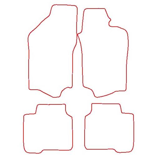 Tailored Car Mats Lancia DEDRA (from 1992 to 1994)