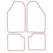 Tailored Car Mats Lancia DELTA HF 4X4 (Left Hand Drive) (from 1989 to 1990)